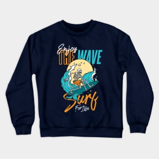 Surf for Life Crewneck Sweatshirt